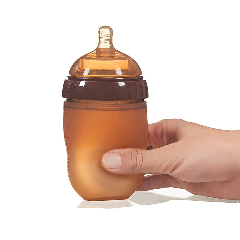 BPA free ultra wide caliber  nano silver  korea design baby feeding  waterbottle  holder