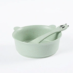 customized New Item High Quality Kids Baby Toddlers Feeding Dishes Non-Stick Flexible Easy Clean Food Grade Silicone Bowl