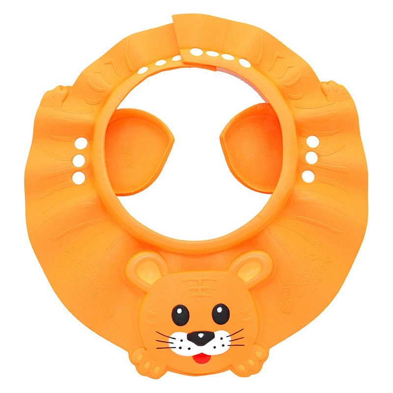 Factory  Custom pvc waterproof EVA  eco friendly children's shower cartoon cap