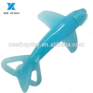 New BPA Free And Non-toxic Funny Silicone bulk baby teething teether toy  plane