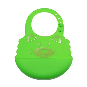 waterproof Adjustable blank  plain  bibs  training  cartoon screen printed  set   baby bibs wholesale