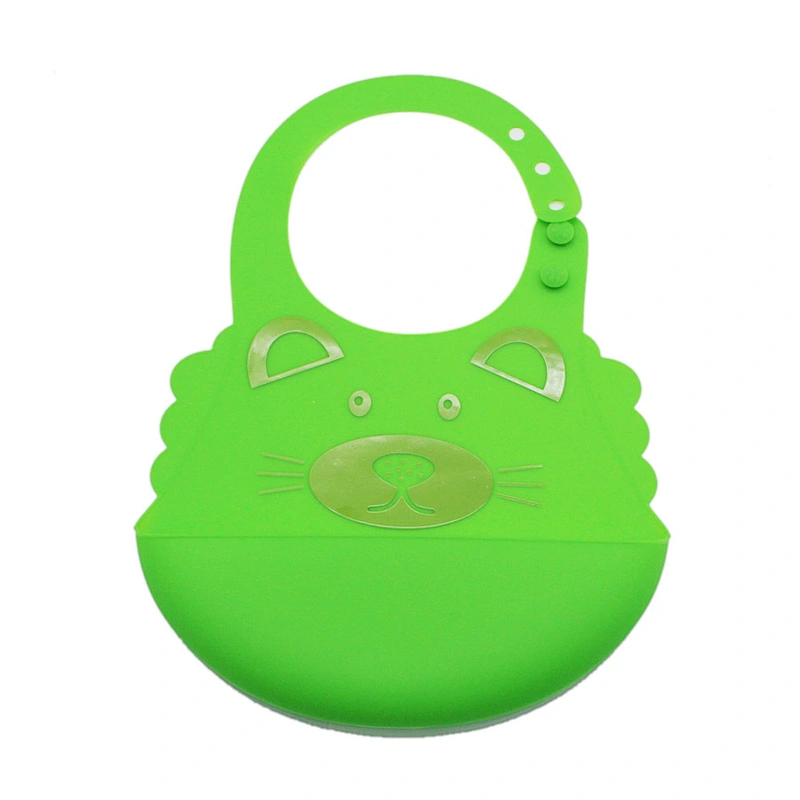 waterproof Adjustable blank  plain  bibs  training  cartoon screen printed  set   baby bibs wholesale