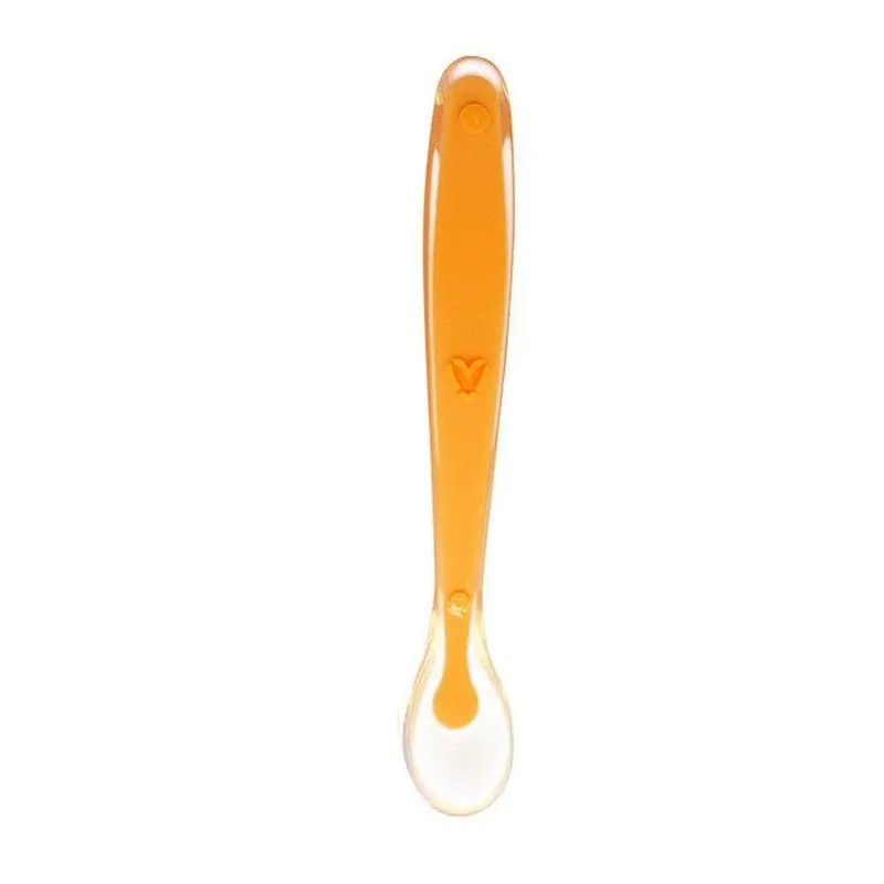 factory custom Silicone silicone baby spoon  kids