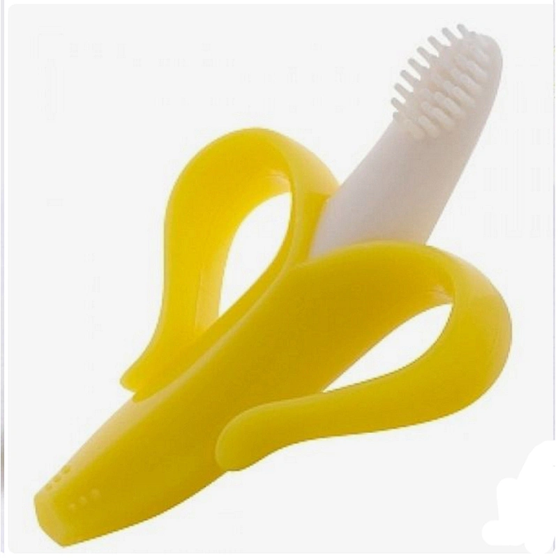 BPA free silicone  Baby  teething silicone baby tooth brush  teether