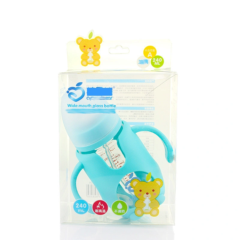 China factory custom new arrival  innovative   plastic silicone baby feeding water  bottle  logo