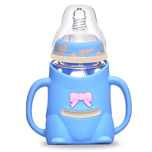 new style  wide caliber baby feeding baby milk bottle glass baby products of all types