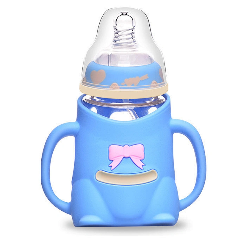 new style  wide caliber baby feeding baby milk bottle glass baby products of all types