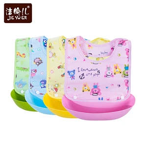 wholesale  baby bibs silicone cotton waterproof baby bibs custom
