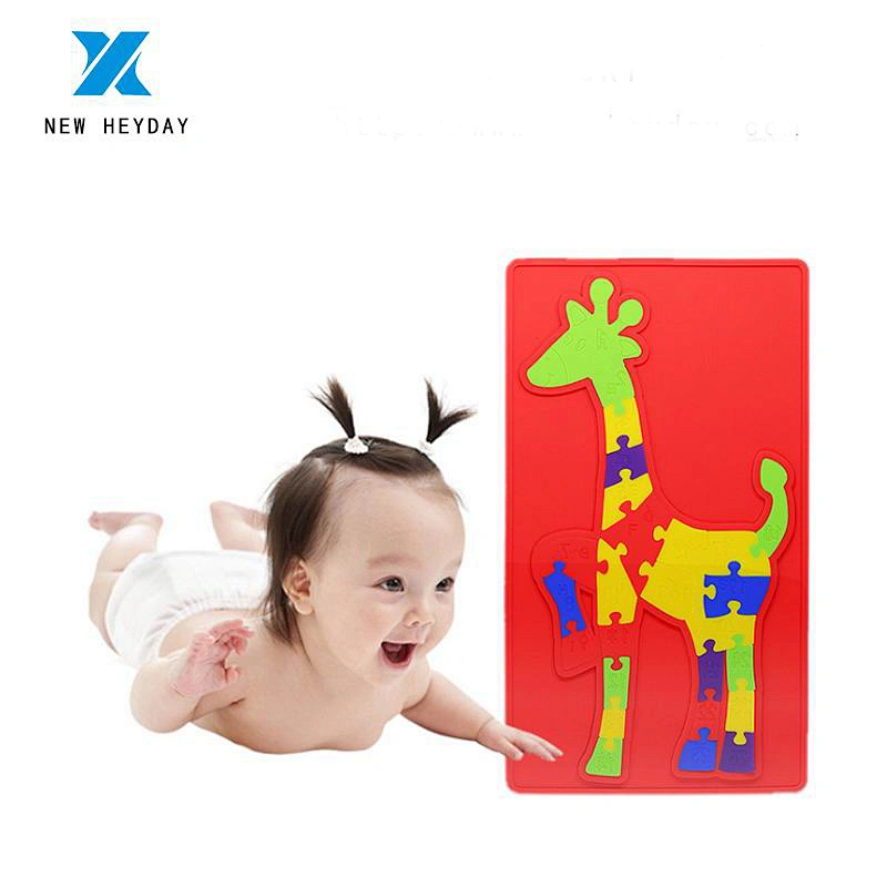 Non-toxic environmental protection children love puzzle silicone puzzle