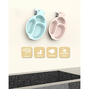 custom Portable  fish shaped silicone molds  rail suction  baby plate  Silicone Placemat, Non-Slip  Plate for Toddler