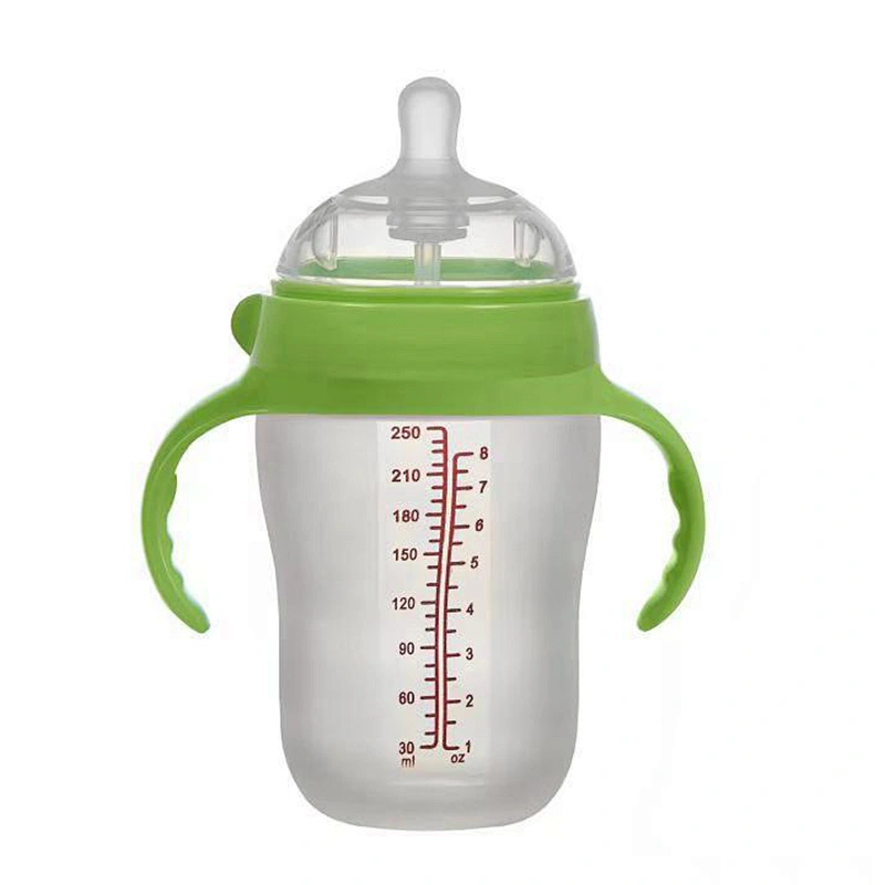 anti-throw baby silicone glass molding milk bottle caps