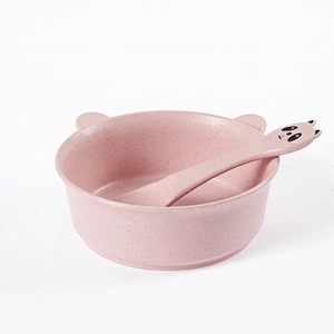 customized New Item High Quality Kids Baby Toddlers Feeding Dishes Non-Stick Flexible Easy Clean Food Grade Silicone Bowl
