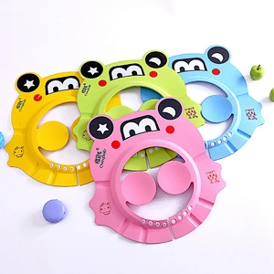 hot Factory direct sale Custom waterproof silicone bath shower hair  cap for baby
