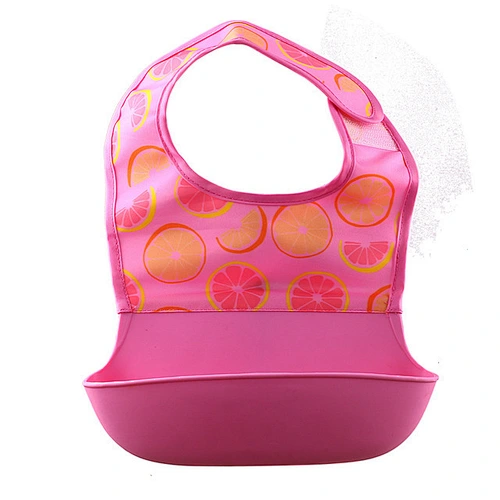 factory spot stock wholesale  food grade silicone terry cloth bibs  printed  cloth bibs low moq