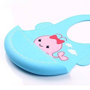 China Wholesale Food Grade Washable Silicone Baby Bib Bandana Drool Bibs For Infant
