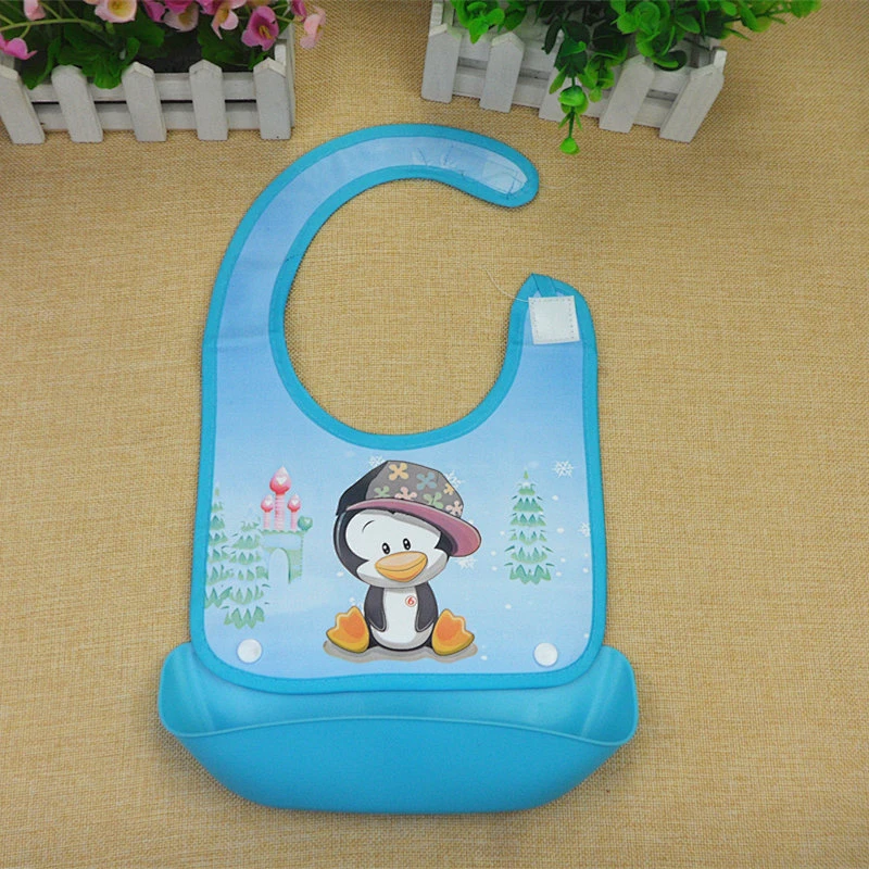 custom   baby bibs bandana cotton silica gel bib