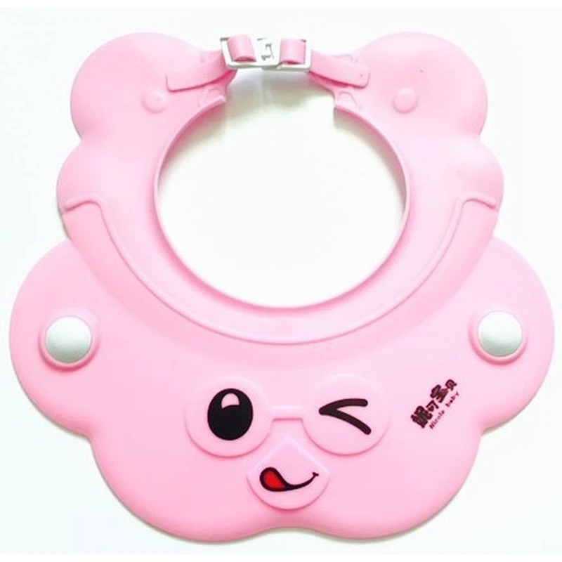 custom adjustable   waterproof hair wash end pvc cap silicone  pp shower cap for kids