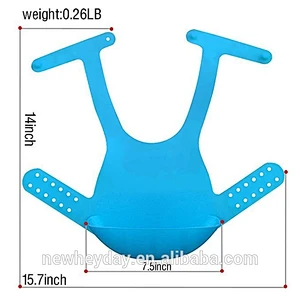 factory personalised  logo food grade silicone  newborn baby animal bibs  waterproof  plain  bulk