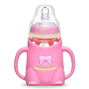 new style  wide caliber baby feeding baby milk bottle glass baby products of all types
