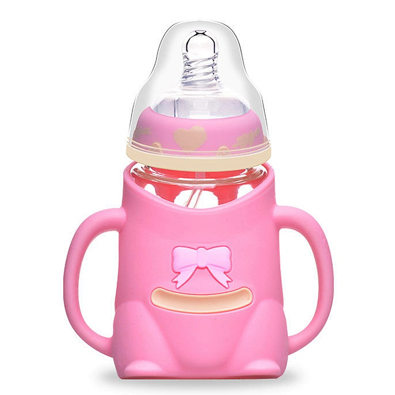 new style  wide caliber baby feeding baby milk bottle glass baby products of all types