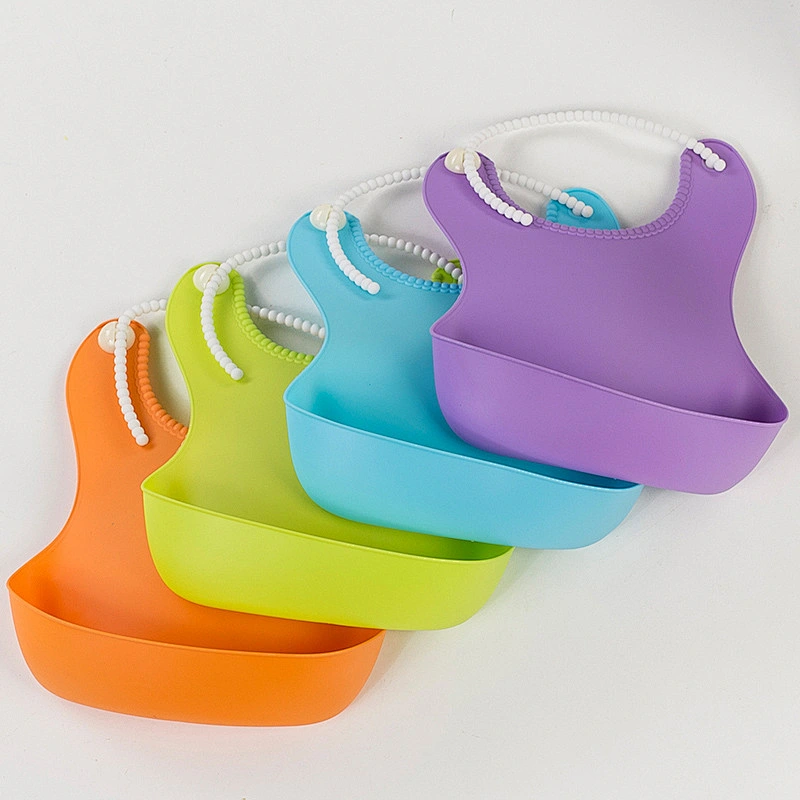 custom bibs  stock wholesale silicone terry  bibs pacifier bibs baby plain