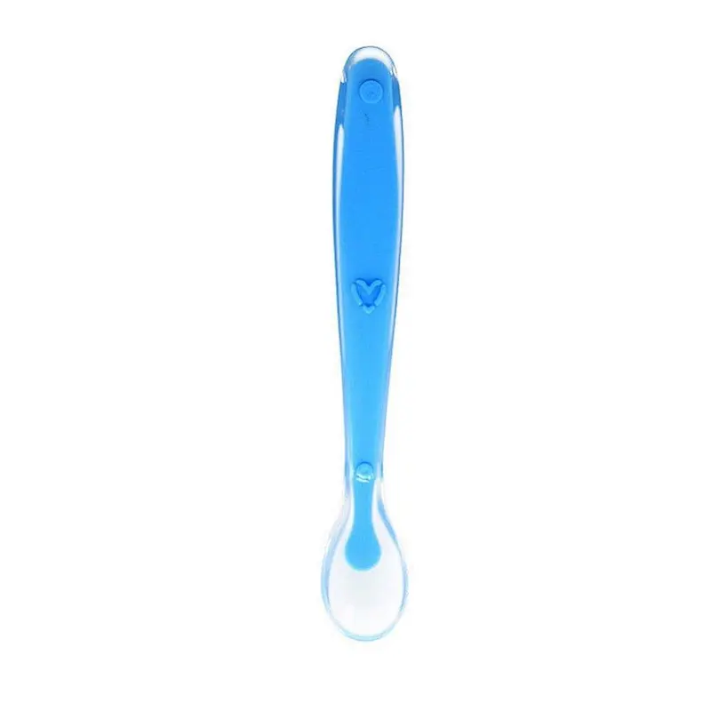 factory custom Silicone silicone baby spoon  kids