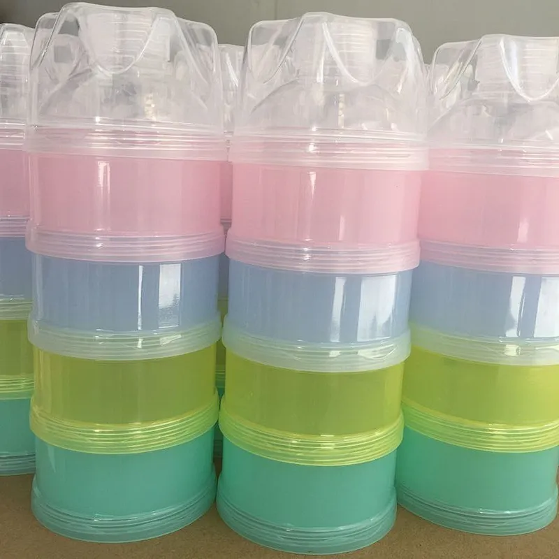 baby giveaway gift 3 Layers Milk Powder box Kid Feeding r Container Storage   Powder Box Baby Milk Powder box