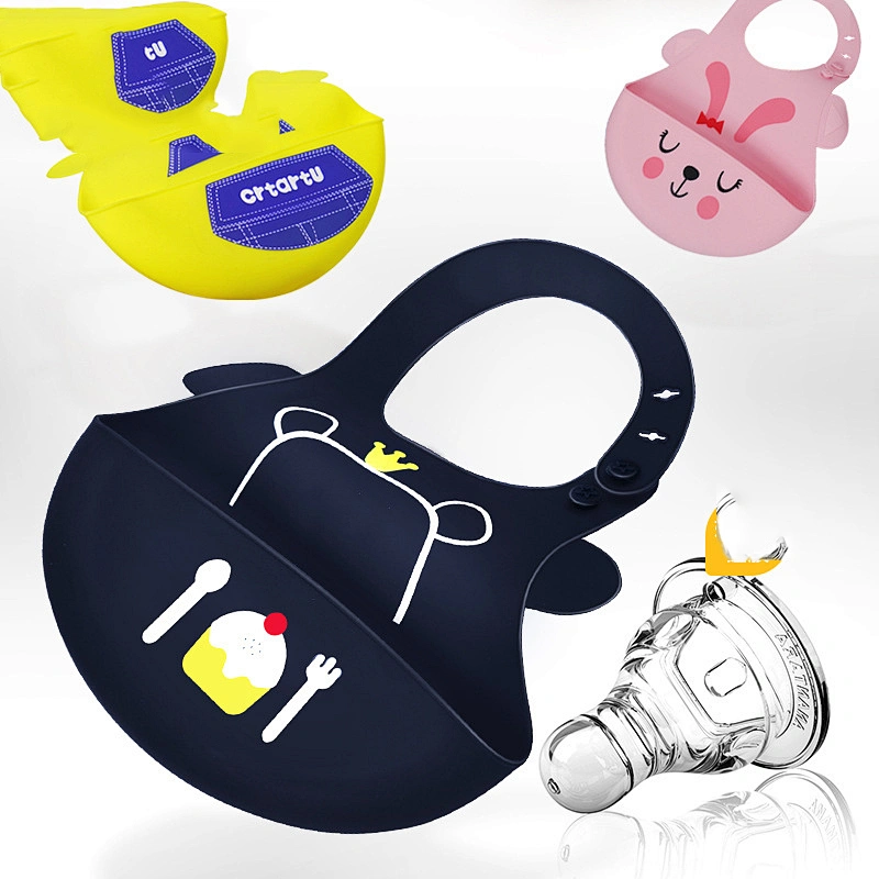 custom  food grade silicone product baby bibs  silicone product manufacturers