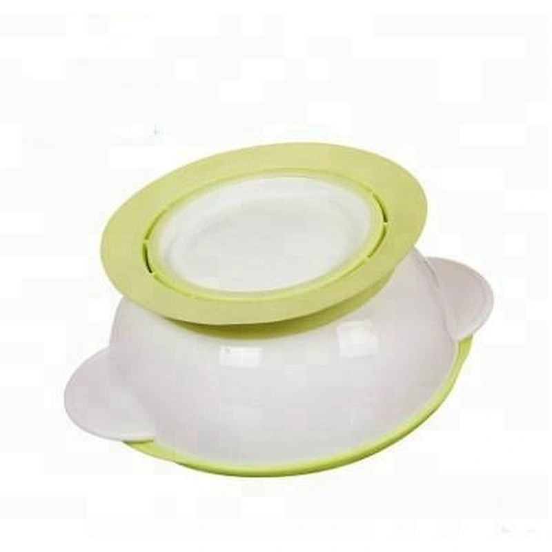 Food grade silicone baby suction cup bowl with spoon