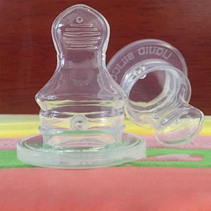 custom  Baby baby bottle nipple Pacifier Liquid Silicon Simulated Pacifier Caliber Neonatal Pacifier Thumb-shaped