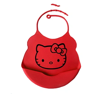 custom printed silicone chain disposable bibs adjustable bib apron with pockets