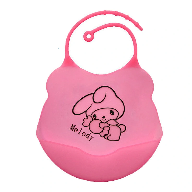 custom printed silicone chain disposable bibs adjustable bib apron with pockets