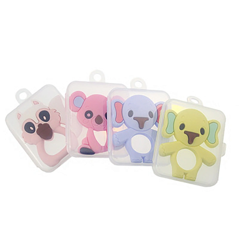 Unique style food grade silicone teether for baby o teething ring top selling products 2018