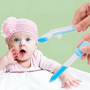 Baby medicine feeding device / Baby  feeder machine  utensil silicone baby fruit feeder
