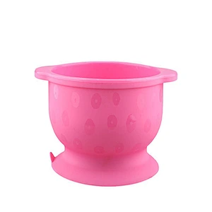 2020 OEM/ODM easy to clean non-deformable anti-drop food grade silicone sucker bowl for baby for feeding