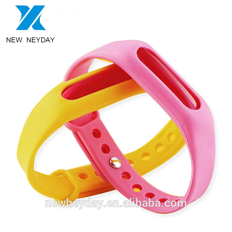 Eco-friendly anti Mosquito bangle silicone bracelet