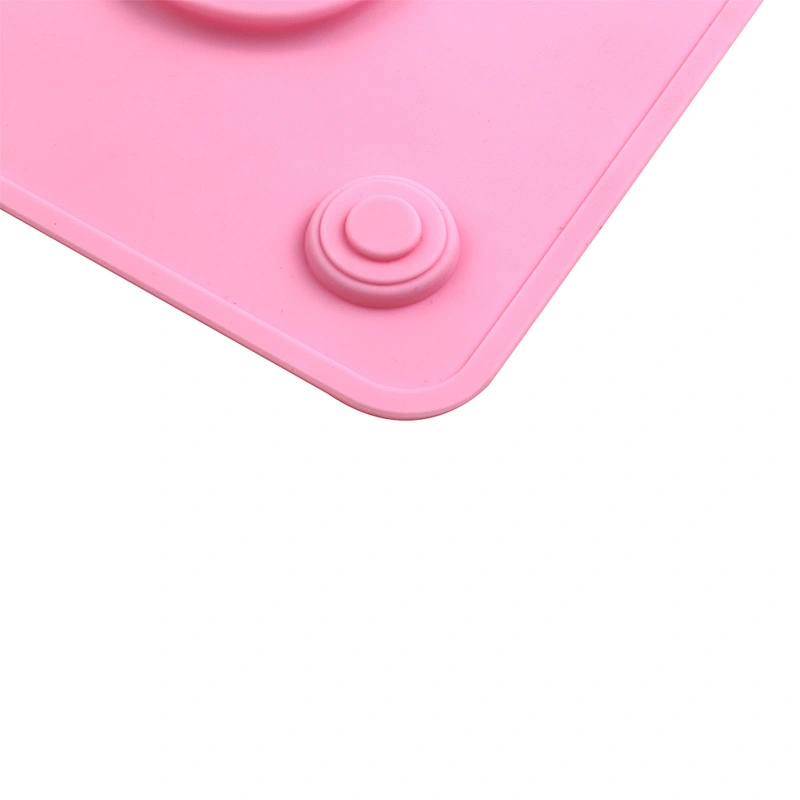 High density children silicone placemat child tray bunny good price