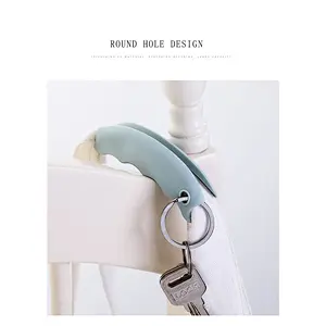 2020 Portable practical recyclable environmentally friendly shopping silicone clip for shopping or kitchen