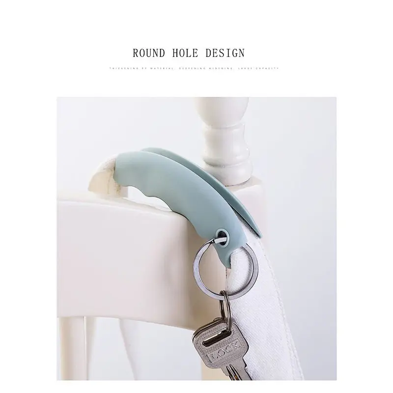 2020 Portable practical recyclable environmentally friendly shopping silicone clip for shopping or kitchen