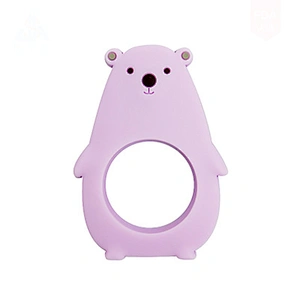 Factory supply discount price safety teether silicone infant brick baby with