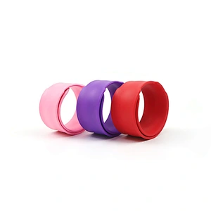Amazon top sellers diverse colors Silicone bracelet pat ring children's tape measure wrist band bracelet toy for baby