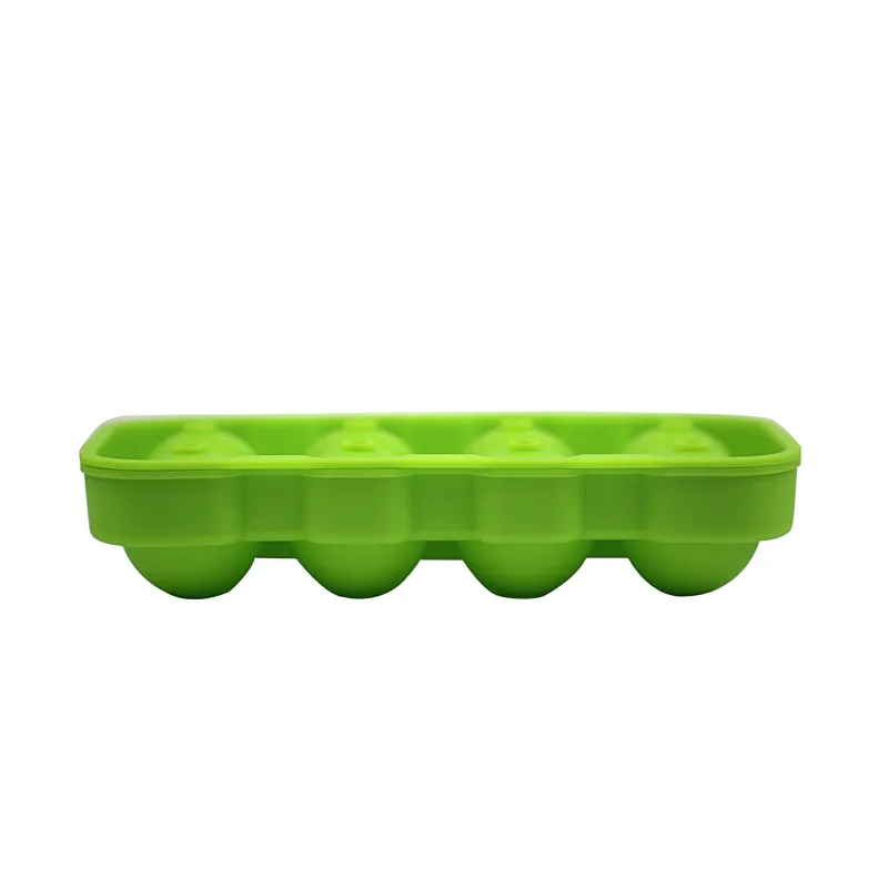 Custom direct sale 8 even ice hockey silicone ice mold