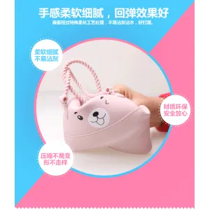2020 Amazon top sellers multifunctional waterproof  durable cartoon silicone children's  snack storage bag for traveling
