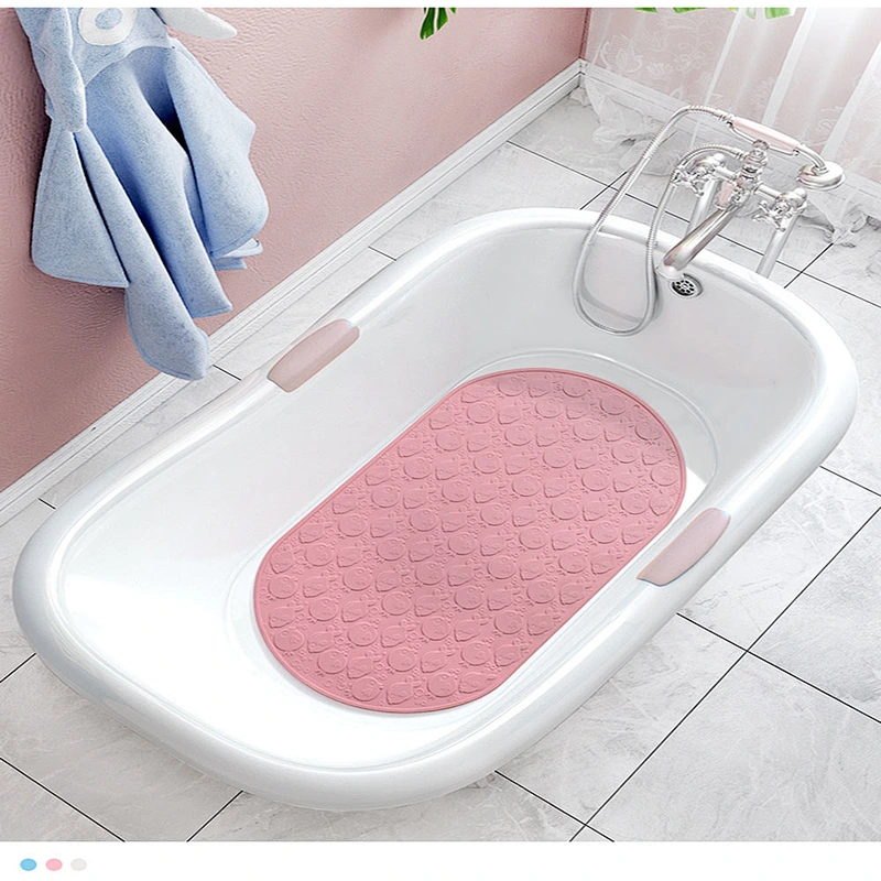2020 Amazon top sellers non-slip environmentally friendly foldable space saving easy to clean anti-slip mat for baby for bathing