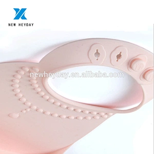 Bpa Free 3D designed waterproof  silicone girl bowknot bib factory custom