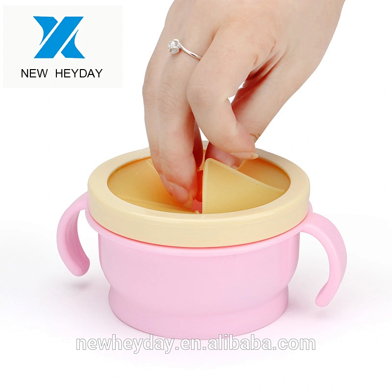 Silicone kid spill-proof baby  Snack shape bowl  mini