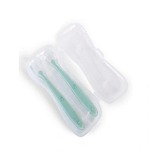 Factory custom spoon safety feeder bpa free for children