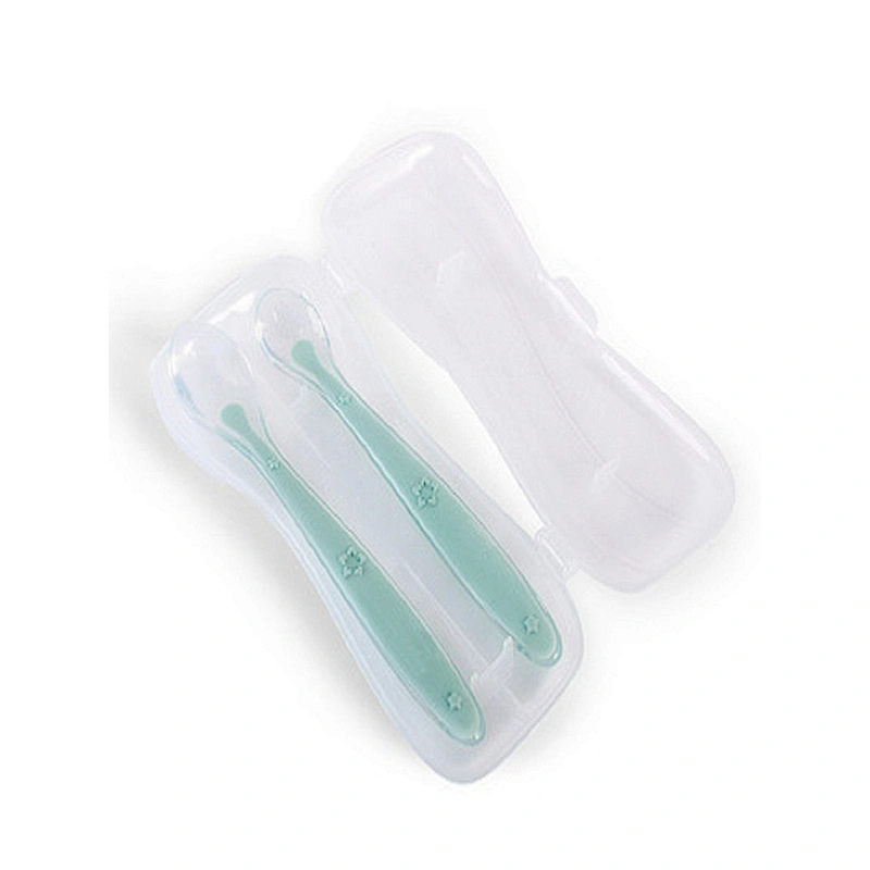 Factory custom spoon safety feeder bpa free for children