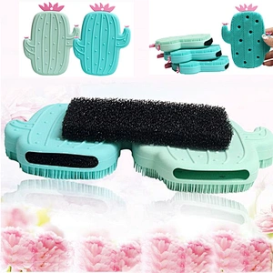 new design pineapple silicone mold  brush  silicone  massage bath brush