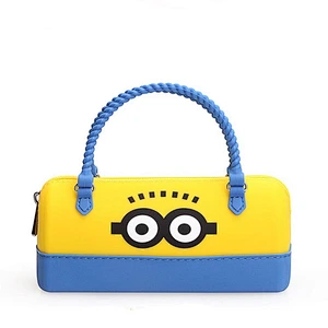 2020 Amazon top sellers multifunctional waterproof  durable cartoon silicone children's  snack storage bag for traveling